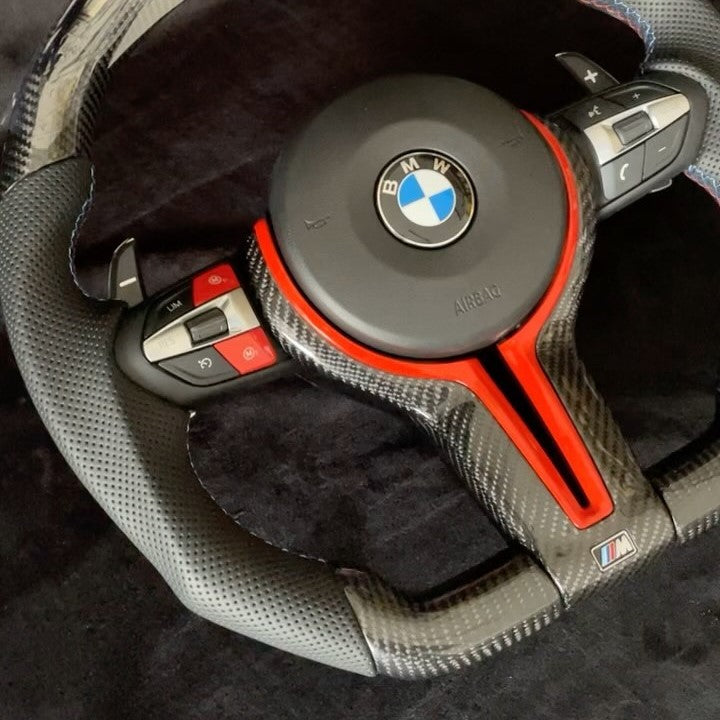 Volant Carbone personnalisé BMW M Série F
