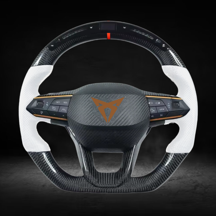 Custom Carbon Steering Wheel for Cupra MK4