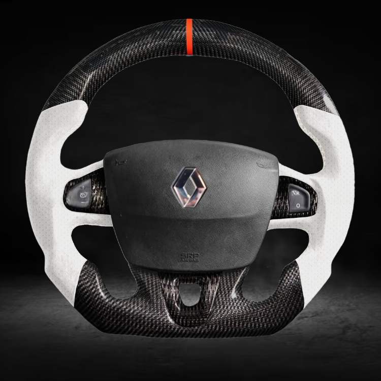 Custom Carbon Steering Wheel for Megane 3 RS Renault Sport
