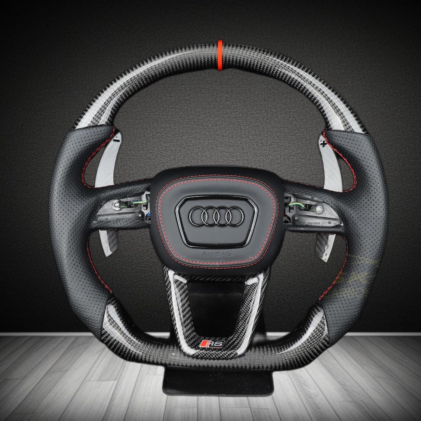 Audi Q/RS 8Y Custom Carbon Steering Wheel