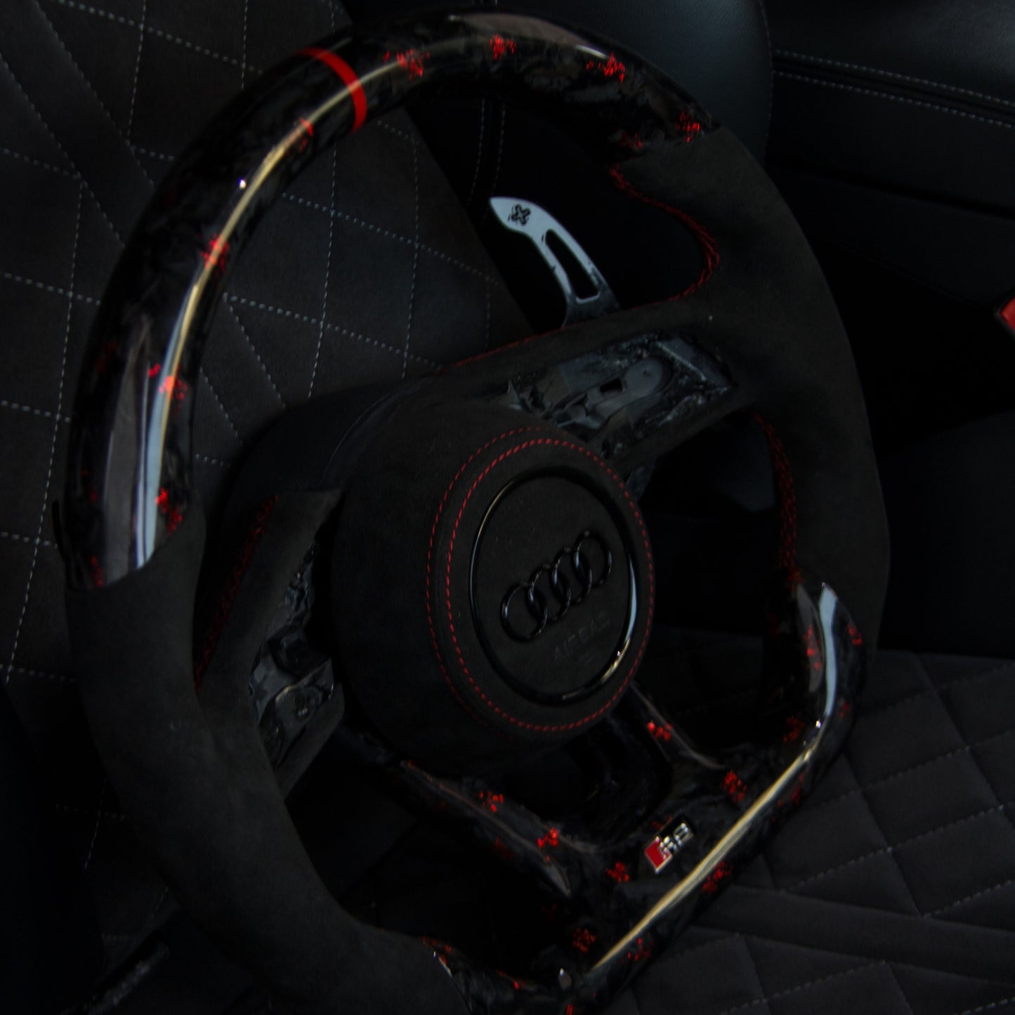 Audi 8V2 A3/S3/RS3..8Y Custom Carbon Steering Wheel