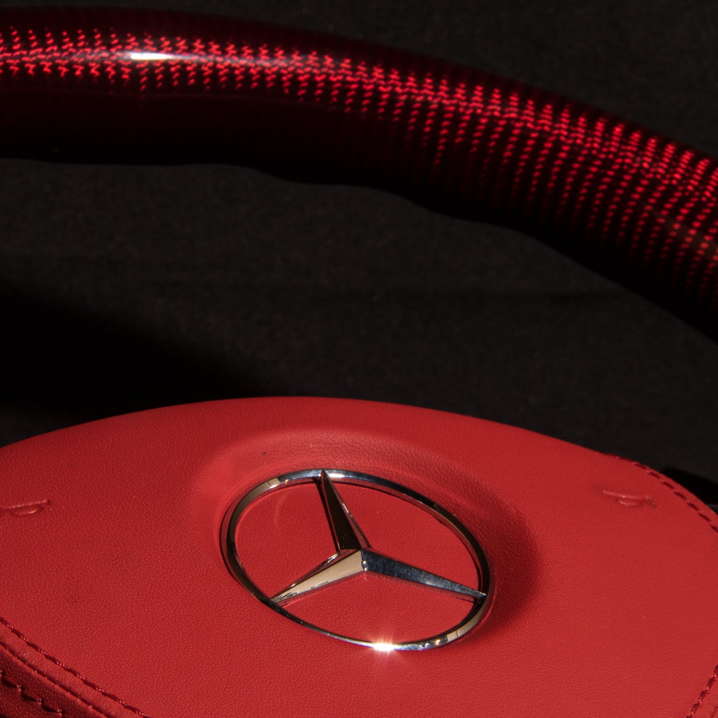 Volant Carbone Mercedes Classe A C E CLA GLA SLK AMG 2011+