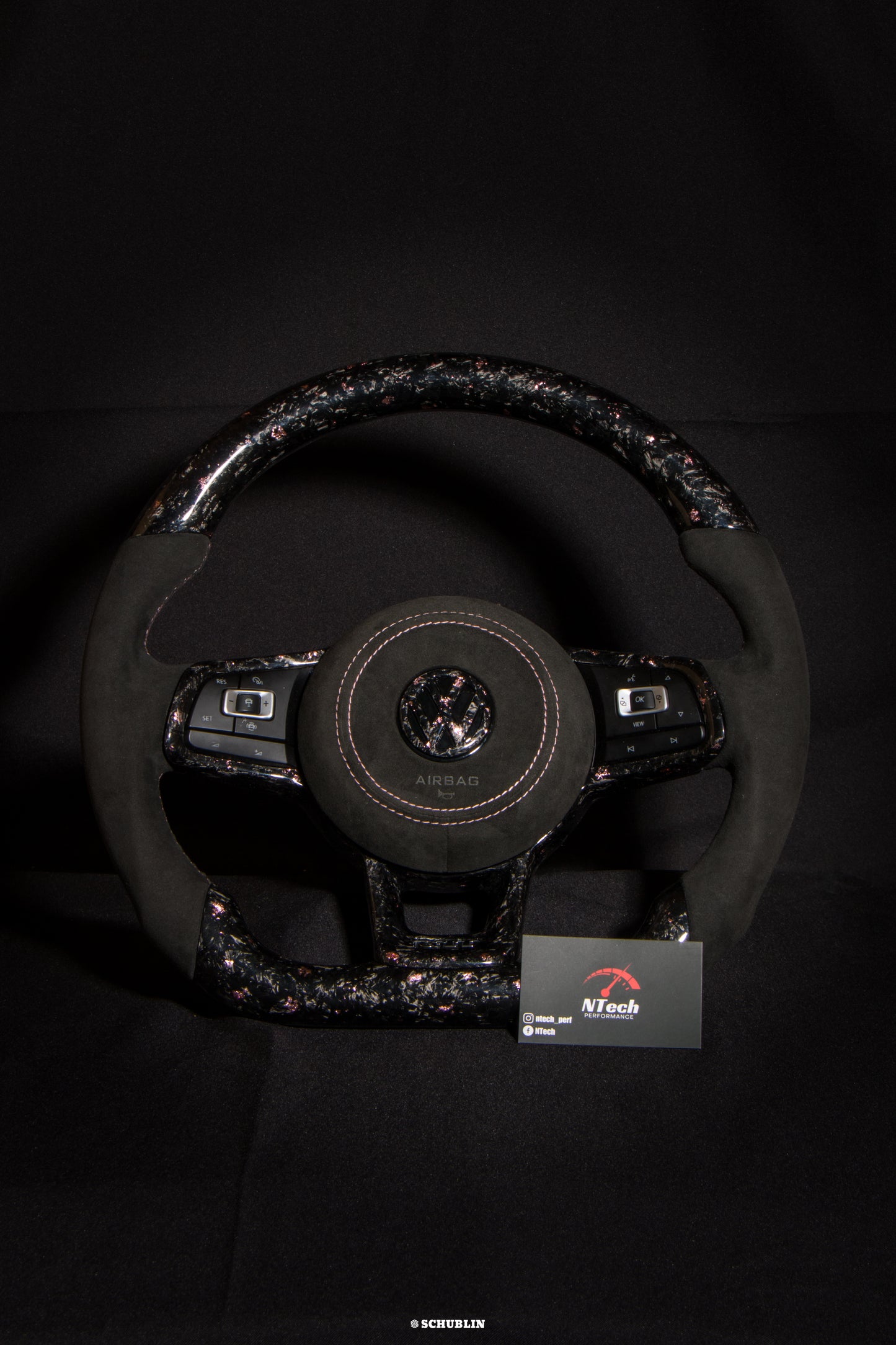 Custom Carbon Steering Wheel VOLKSWAGEN GOLF 7, 7.5 GTI/R/GTD