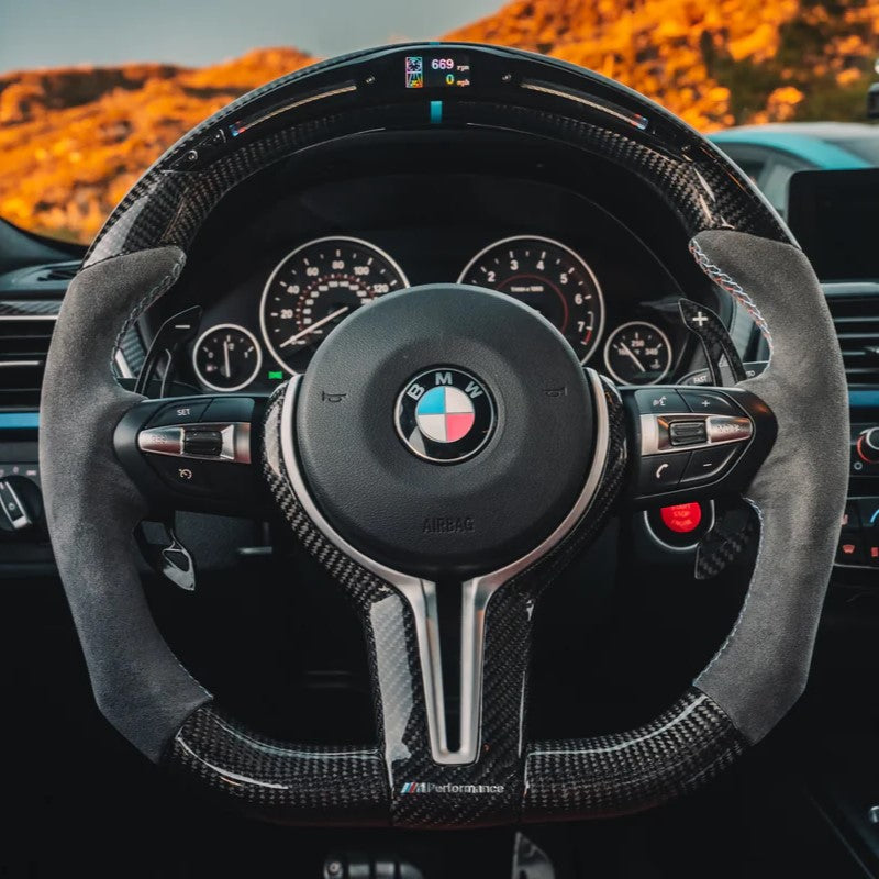 Volant Carbone personnalisé BMW M Série F