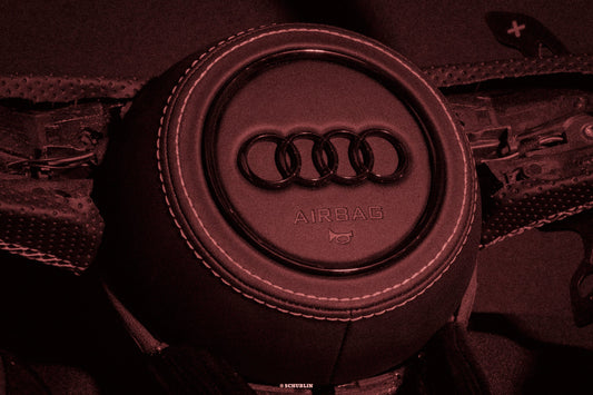Moyeu de volant Audi avec son airbag d'origine conservé