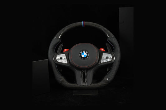 Volant carbone et alcantara sur mesure NTech Performance