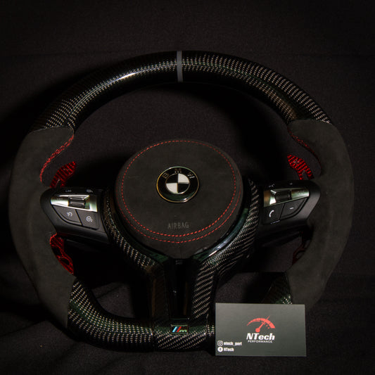 BMW M F Series Custom Carbon Steering Wheel