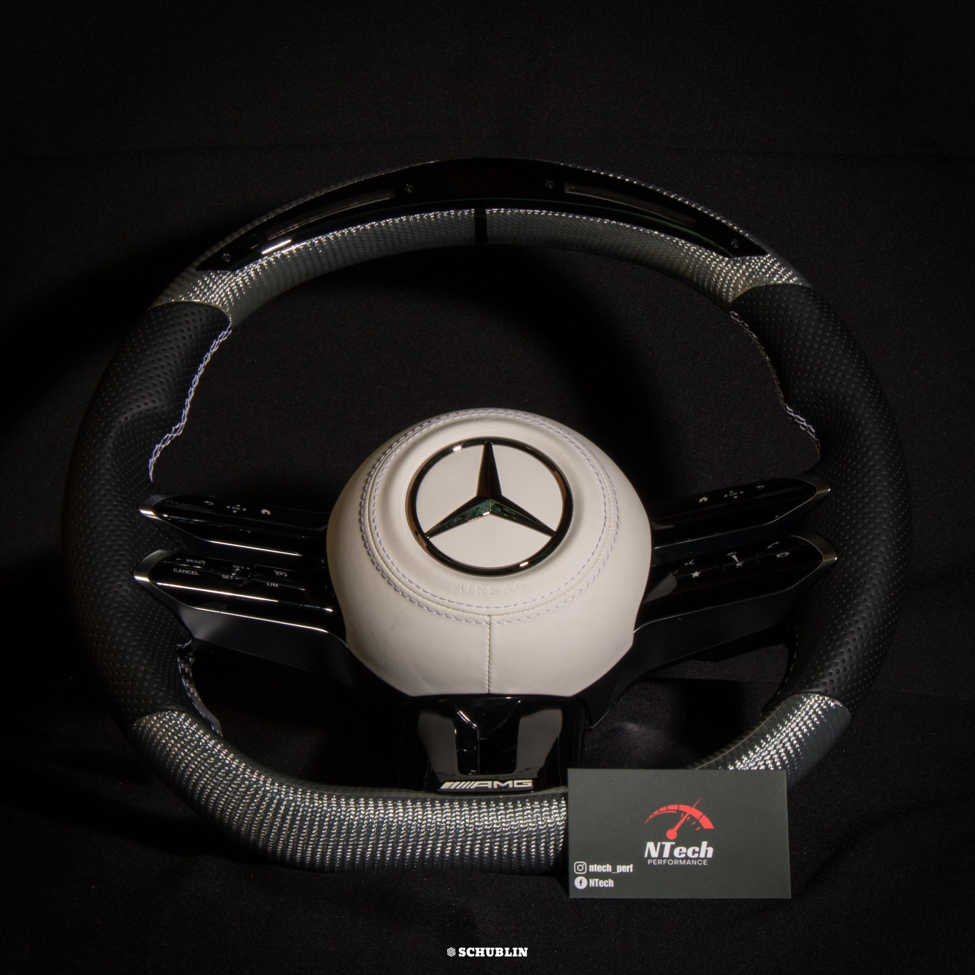 MERCEDES W212 NOUVEAU Cuir Noir Sport Volant Palettes de Vitesses Noir MERCEDES W212 NOUVEAU Cuir Noir Sport Volant Palettes de Vitesses Noir