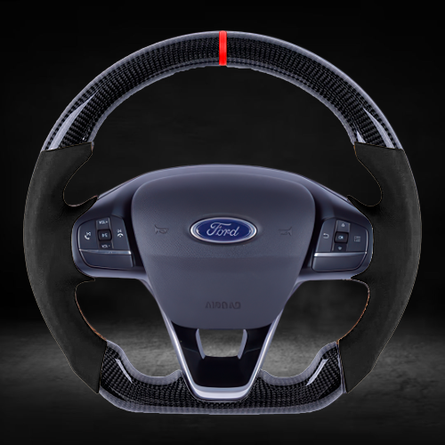 Volant Carbone Sur Mesure Ford Fiesta MK6 MK7 / Focus / Puma | NTech Performance