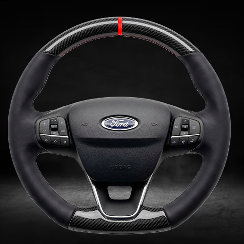 Volant Carbone Ford Fiesta MK8 & Focus MK4 Sur Mesure | NTech Performance