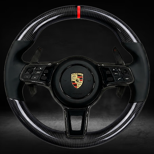Volant Carbone Sur Mesure Porsche 911, Cayenne, Macan | NTech Performance