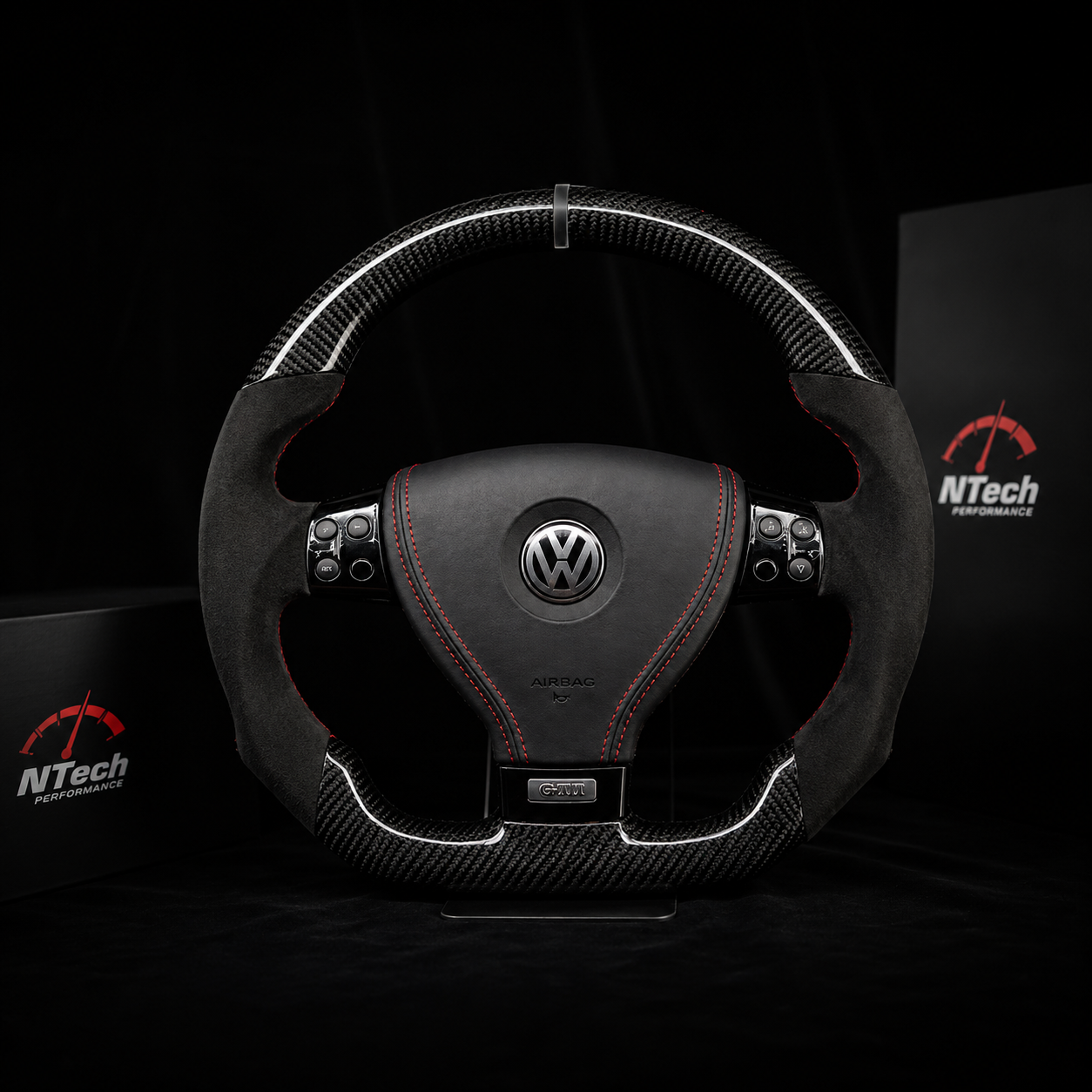 Configurateur Volant Carbone VW Golf 5 GTI R32 Jetta Passat B6 EOS 2003+