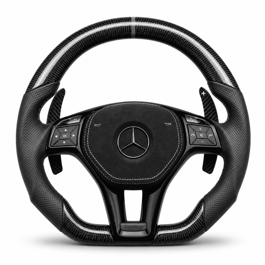 Mercedes Carbon Steering Wheel Configurator - A C E CLA GLA SLK AMG Class 2011+
