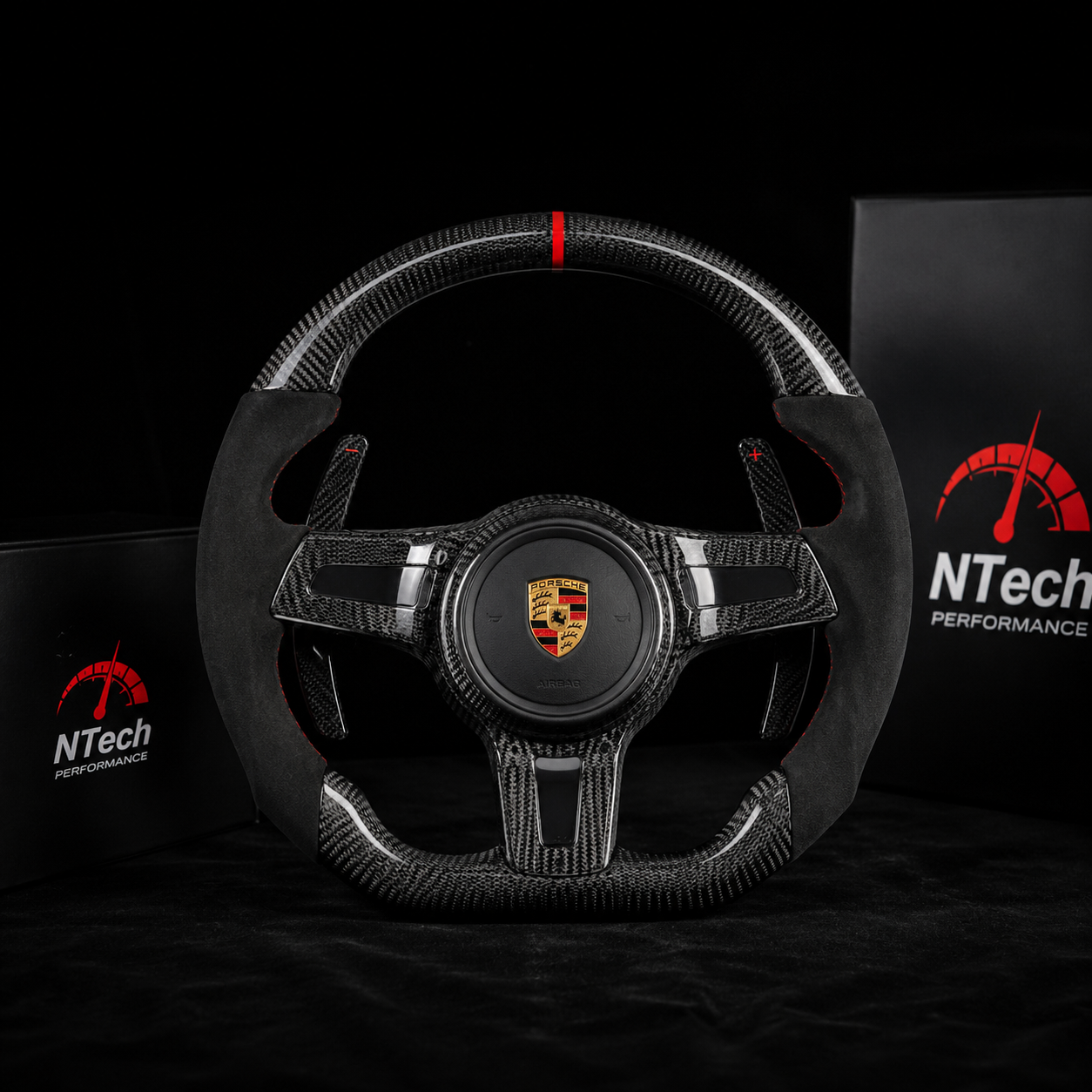 Configurateur Volant Carbone Porsche 997 991 Panamera Cayenne Boxster Cayman 2008+