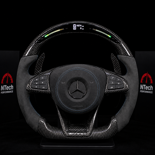 Configurateur Volant Carbone Mercedes Classe A C E CLA GLA W205 SLK 2012+