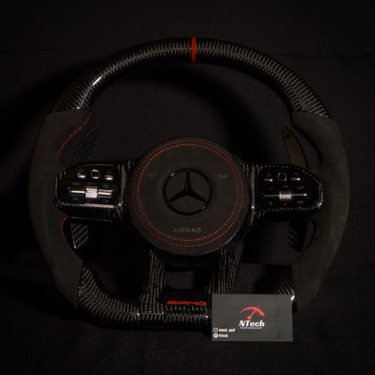 Mercedes AMG Custom Carbon Steering Wheel