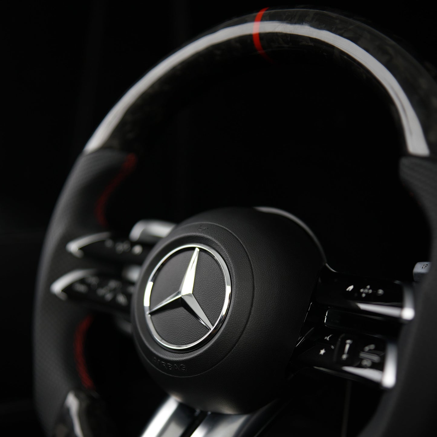 Konfigurator für Carbon-Lenkrad Mercedes A-Klasse C-Klasse E-Klasse CLA GLA GLE GLS ab 2018