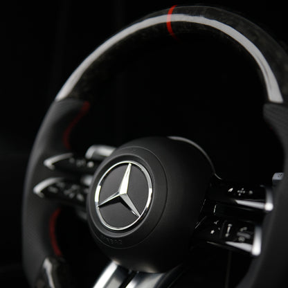 Konfigurator für Carbon-Lenkrad Mercedes A-Klasse C-Klasse E-Klasse CLA GLA GLE GLS ab 2018