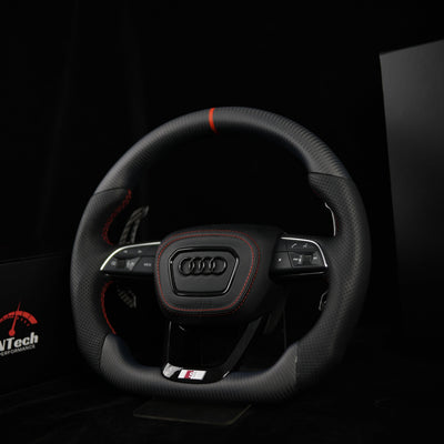 In-Stock Matte Carbon Steering Wheel - Audi S3 RS3 Q3 Q5 Q7 Q8 2020+