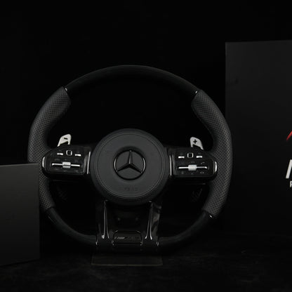 Configurateur Volant Carbone Mercedes Classe A B C E CLA GLA GLB GLE 2018+