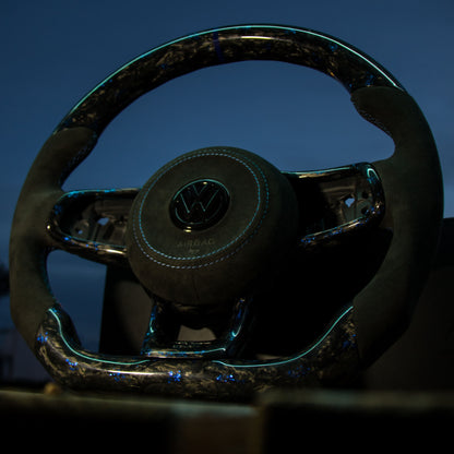 Custom Carbon Steering Wheel VOLKSWAGEN GOLF 7, 7.5 GTI/R/GTD