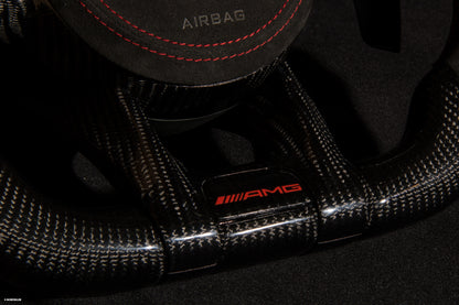 Volant Carbone personnalisé Mercedes AMG