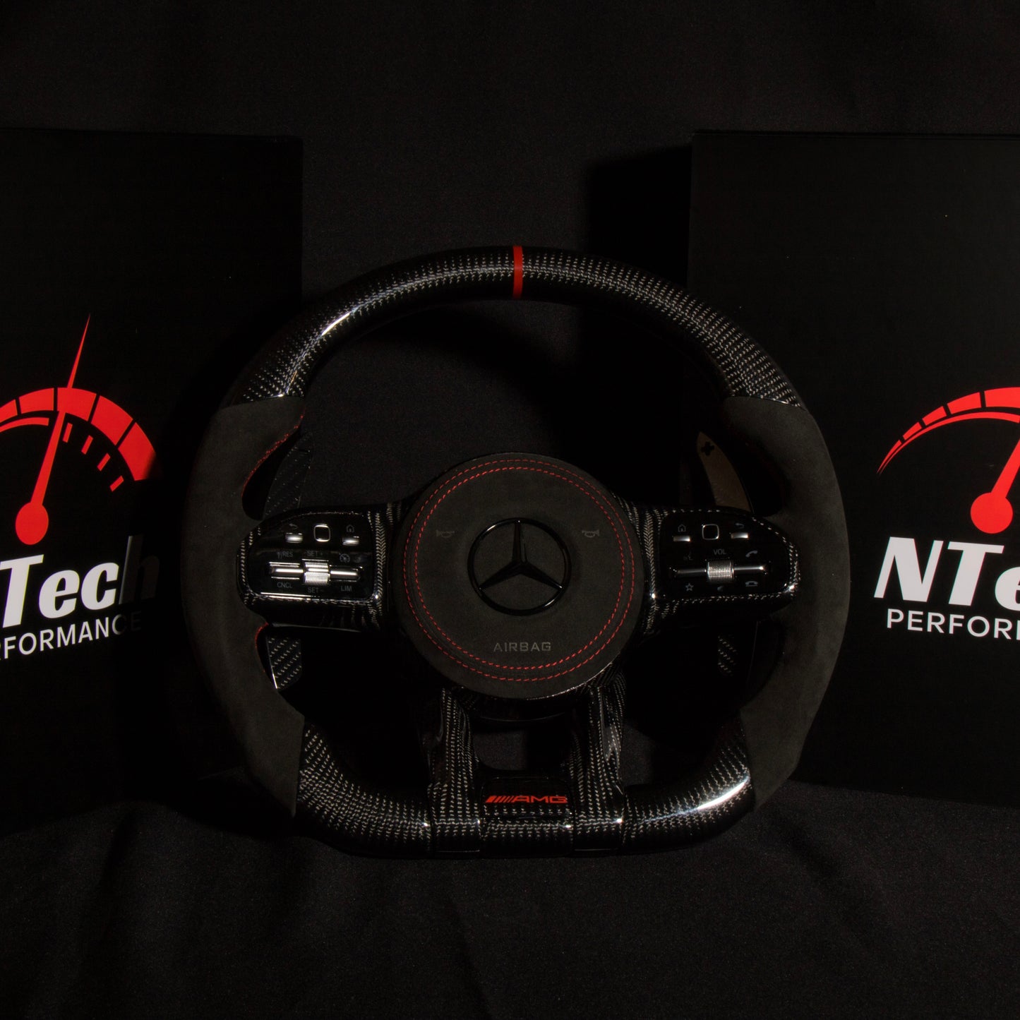Configurateur Volant Carbone Mercedes Classe A B C E CLA GLA GLB GLE 2018+