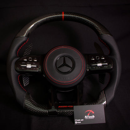 Configurateur Volant Carbone Mercedes Classe A B C E CLA GLA GLB GLE 2018+