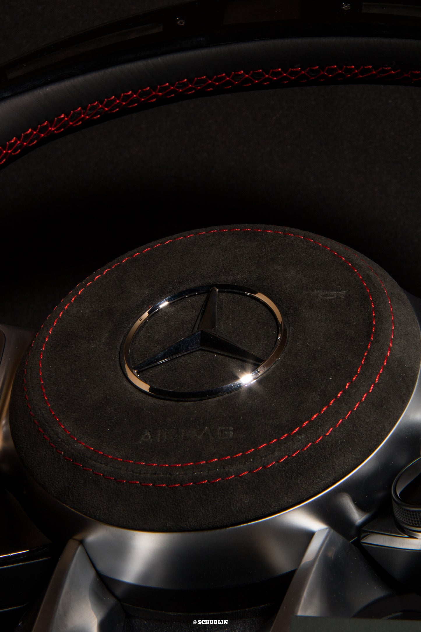 Volant Carbone personnalisé Mercedes AMG