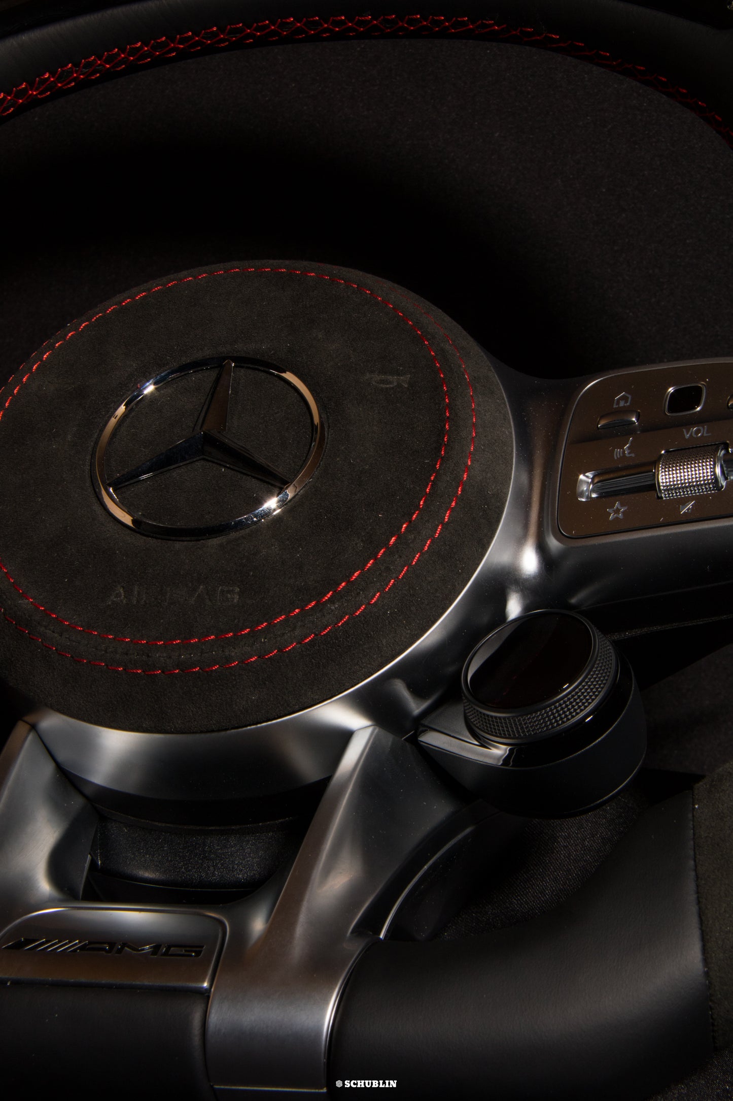 Volant Carbone personnalisé Mercedes AMG