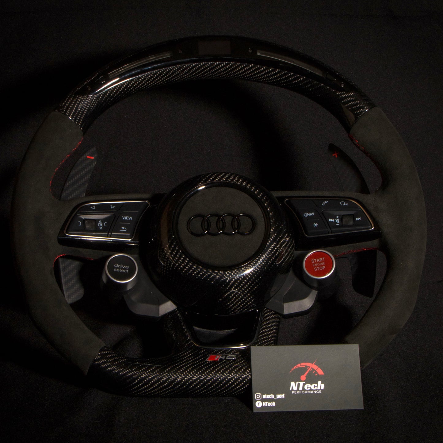 Konfigurator für Carbon-Lenkrad Audi A1 A3 S3 RS3 A4 S4 RS4 A5 S5 RS5 ab 2012