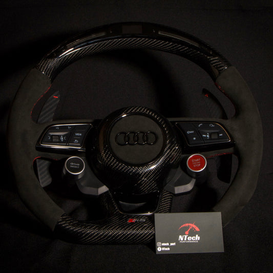 Volant Carbone Audi A1 A3 S3 RS3 A4 S4 RS4 A5 S5 RS5 2012+