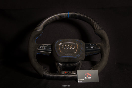 Audi Q/RS 8Y Custom Carbon Steering Wheel