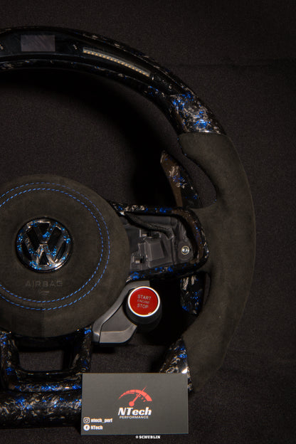 Custom Carbon Steering Wheel VOLKSWAGEN GOLF 7, 7.5 GTI/R/GTD