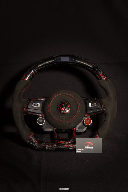Custom Carbon Steering Wheel VOLKSWAGEN GOLF 7, 7.5 GTI/R/GTD