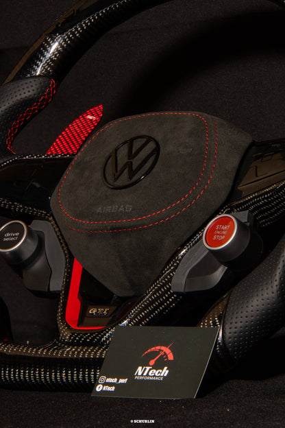 Custom Carbon Steering Wheel VOLKSWAGEN GOLF 8 GTI/R/GTE