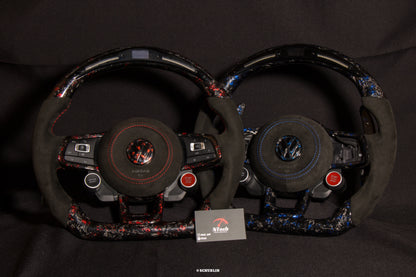 Custom Carbon Steering Wheel VOLKSWAGEN GOLF 7, 7.5 GTI/R/GTD