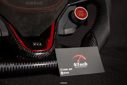 Custom Carbon Steering Wheel VOLKSWAGEN GOLF 8 GTI/R/GTE