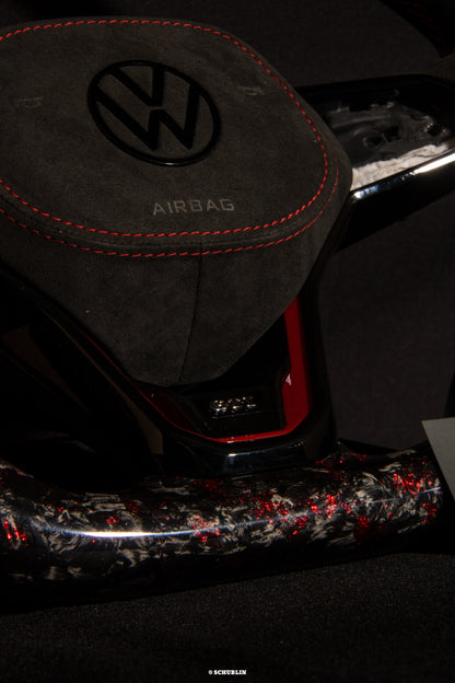 Custom Carbon Steering Wheel VOLKSWAGEN GOLF 8 GTI/R/GTE