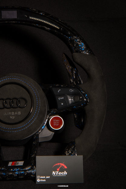 Volant Carbone Personnalisé AUDI TT/TTS/TTRS/R8