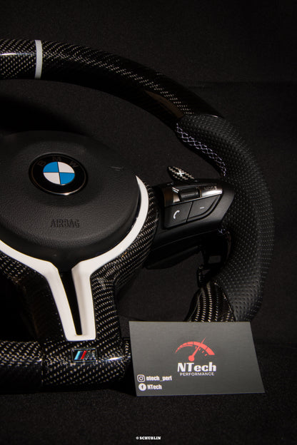 Volant Carbone personnalisé BMW M Série F