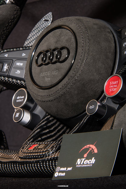 Volant Carbone Personnalisé AUDI TT/TTS/TTRS/R8