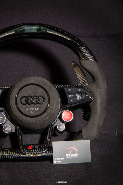 Volant Carbone Personnalisé AUDI TT/TTS/TTRS/R8
