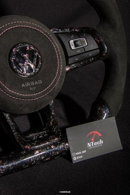 Custom Carbon Steering Wheel VOLKSWAGEN GOLF 7, 7.5 GTI/R/GTD
