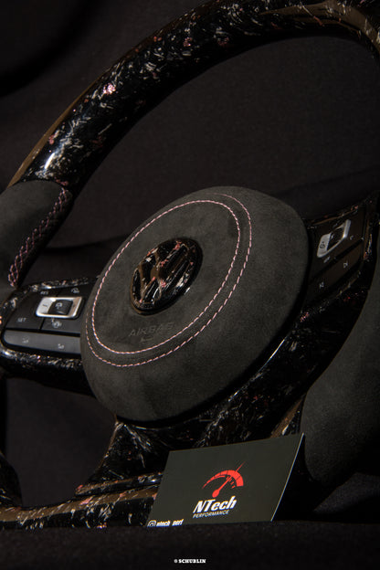 Custom Carbon Steering Wheel VOLKSWAGEN GOLF 7, 7.5 GTI/R/GTD