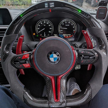 Volant Carbone Personnalisé BMW Série F (F20, F30, F32, F10, F15, M2/M3/M4)