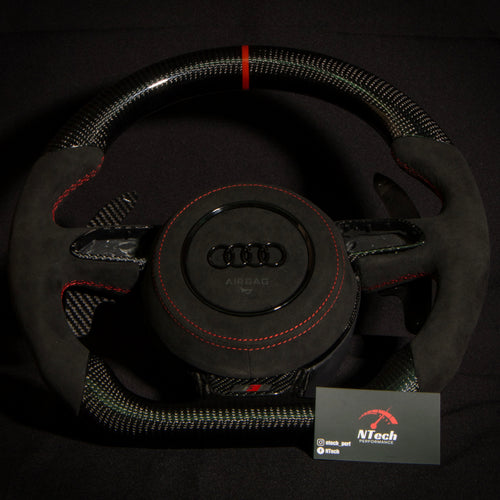 Konfigurator für Carbon-Lenkrad Audi A3 S3 RS3 A4 RS4 A6 A8 Q3 Q5 ab 2008