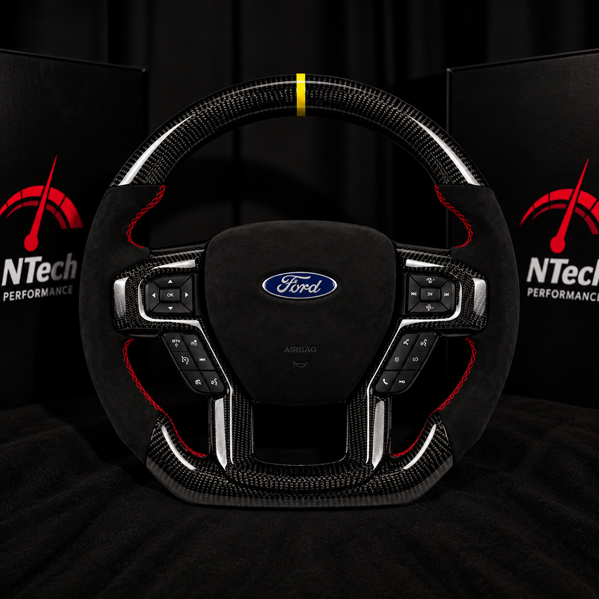 Configurateur Volant Carbone Ford F-150 Raptor Ranger 2015-2023