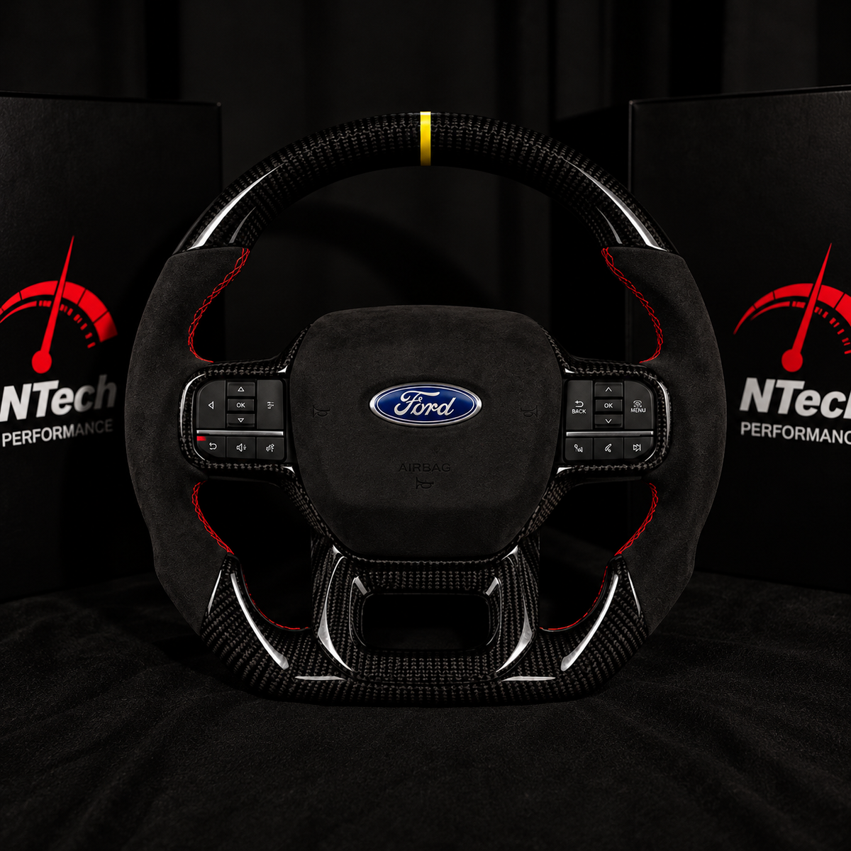 Configurateur Volant Carbone Ford F-150 Raptor Bronco 2021+