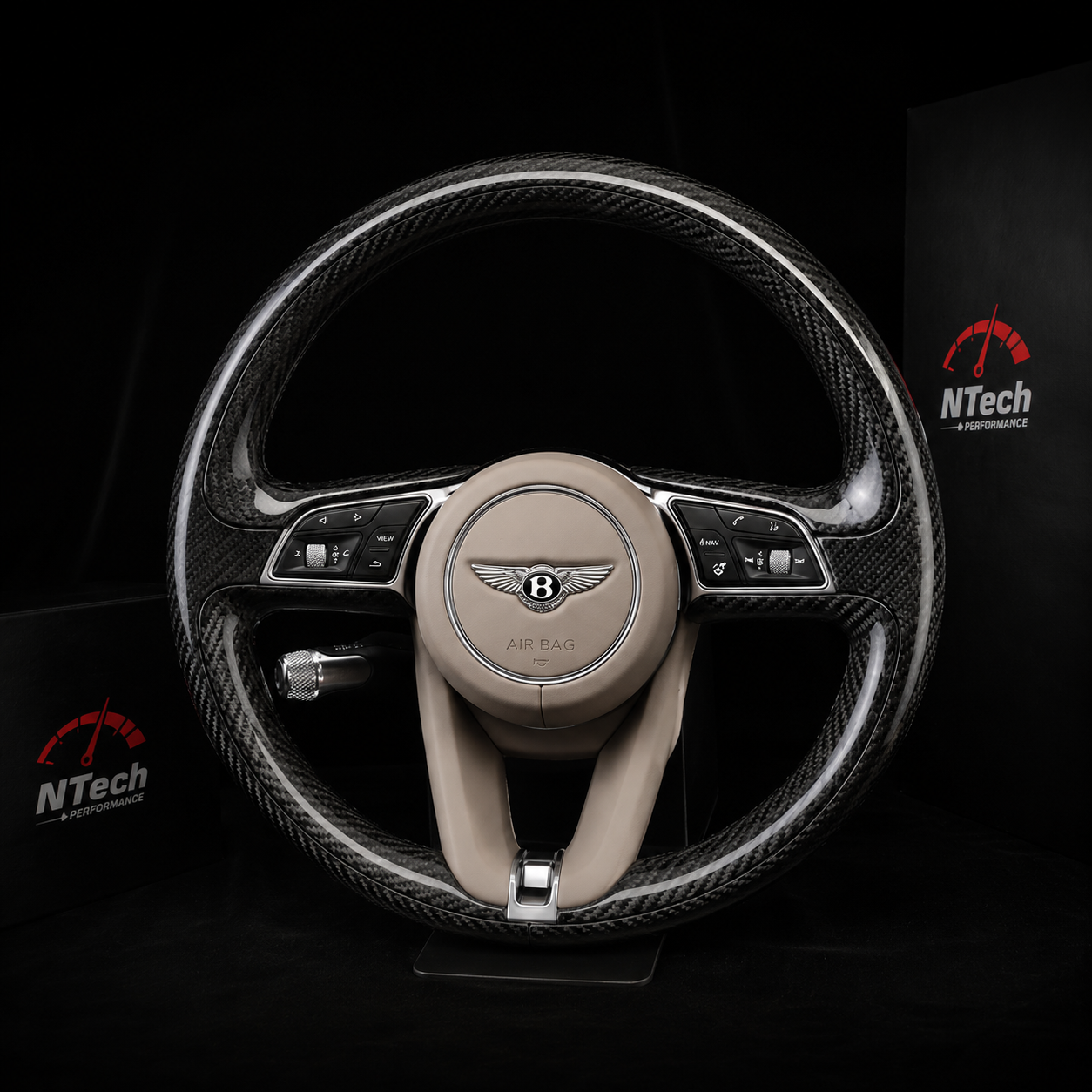 Configurateur Volant Carbone Bentley Continental GT Bentayga Flying Spur 2011+